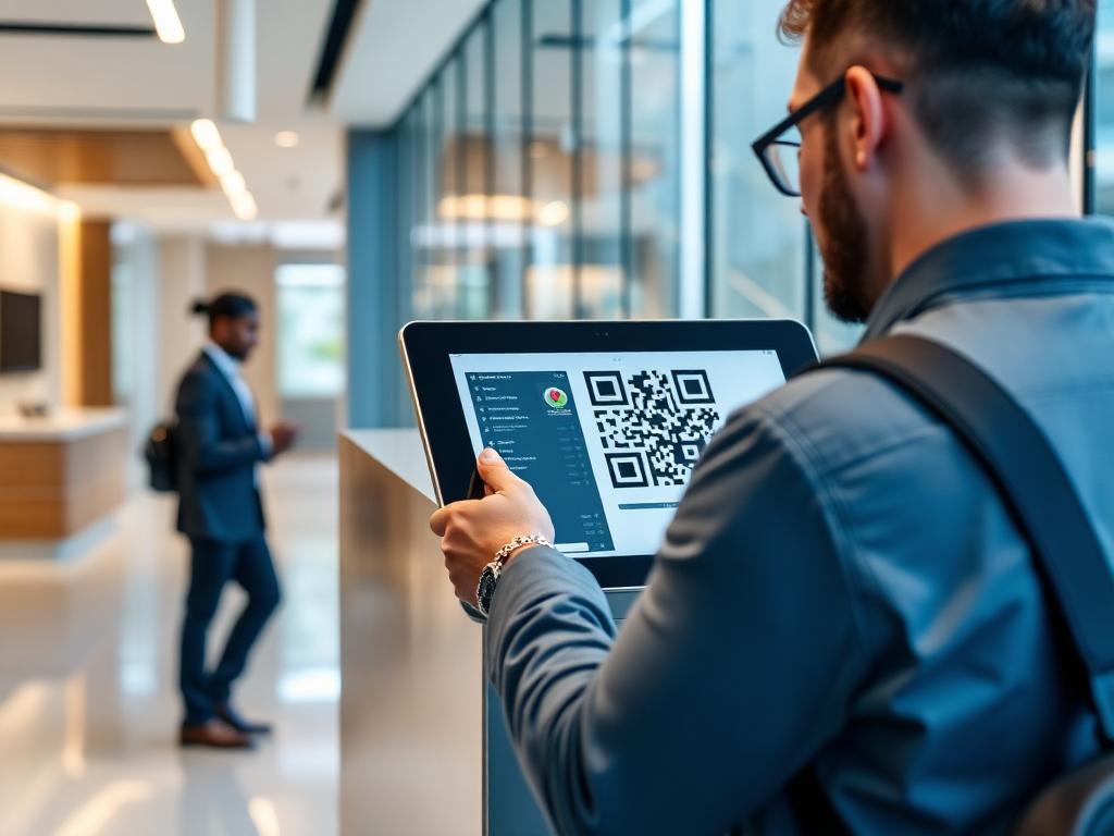 Touchless QR Check-In